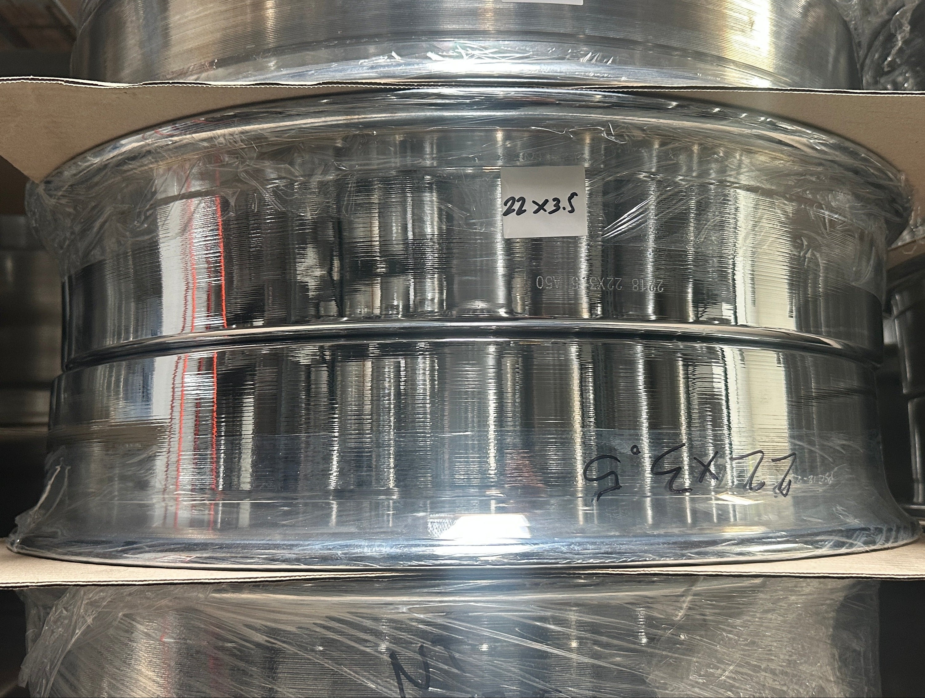 22" × 3.5" OUTER Chrome Reverse Replacement Part