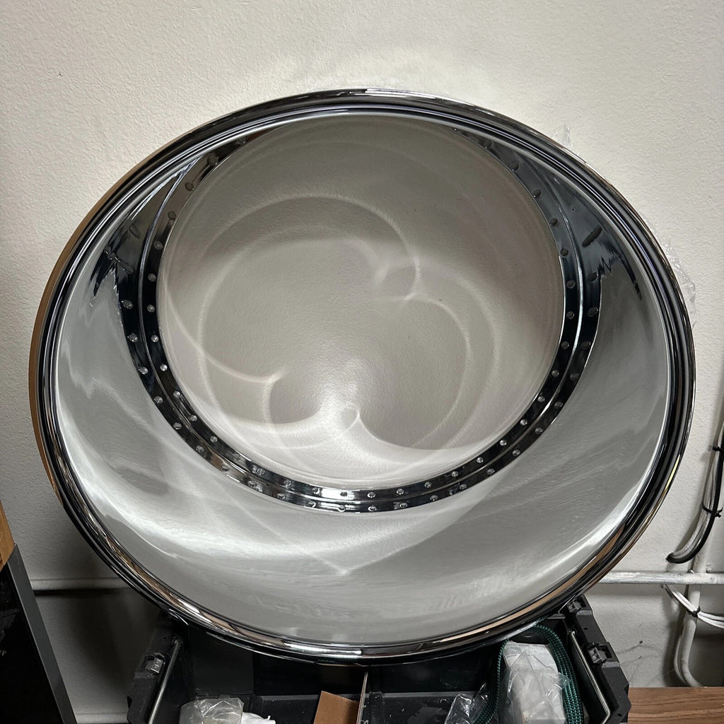 22" × 9" OUTER Reverse Lip Chrome 40 Holes 3 Piece Wheel Replacement