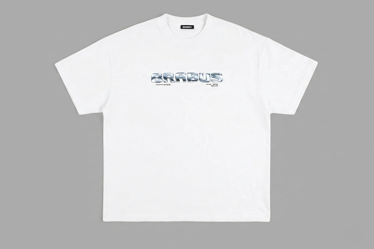 BRABUS T-Shirt  White Chrome size XL