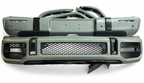 Mercedes-Benz G-Wagon AMG W463 Front/Rear Bumper/4 fender Flares OEM In Gray