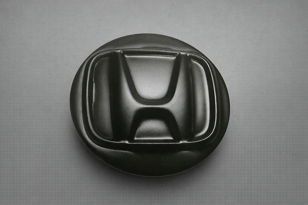 Honda Wheels Center Caps OEM Flat Black 62mm 44732-TVA-A (Set of 4)