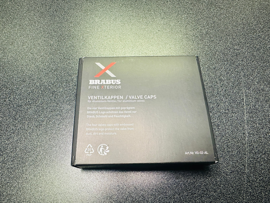 Brabus Valve Stems Caps Covers Wheel Emblem Tire Set Of 4 Pcs genuine