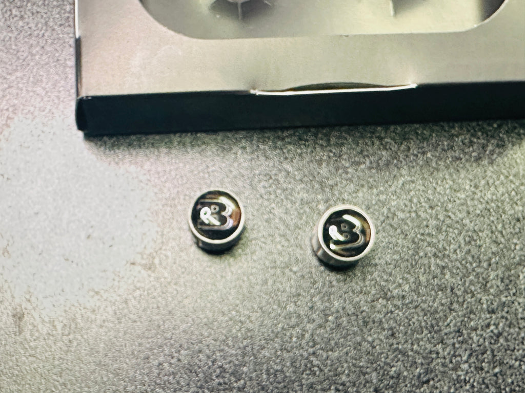 Brabus Valve Stems Caps Covers Wheel Emblem Tire Set Of 4 Pcs genuine