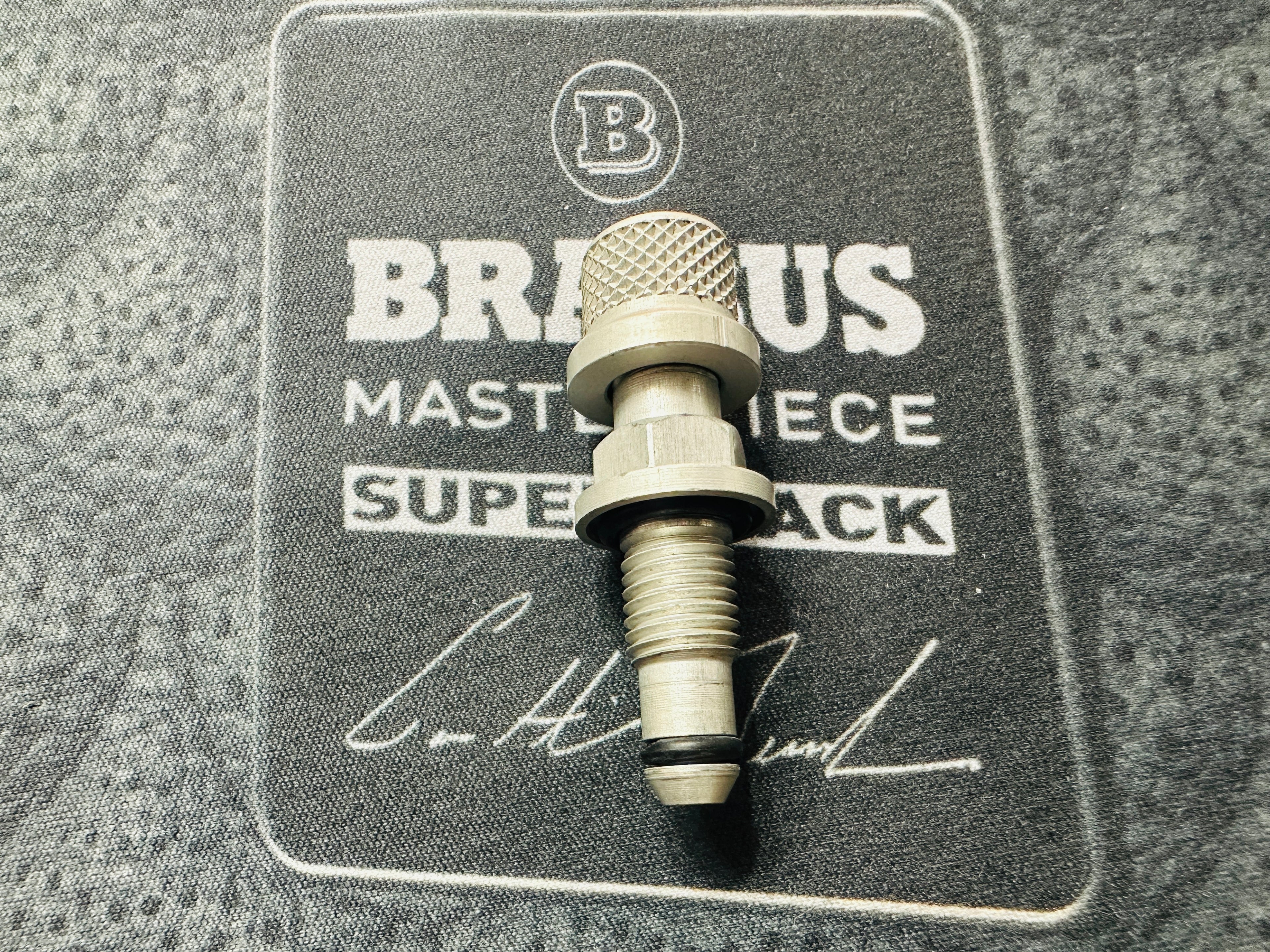 Brabus Logo Mono VI 2pc And Hamann PG2 Valve Stems - Made In Germany  Set 4