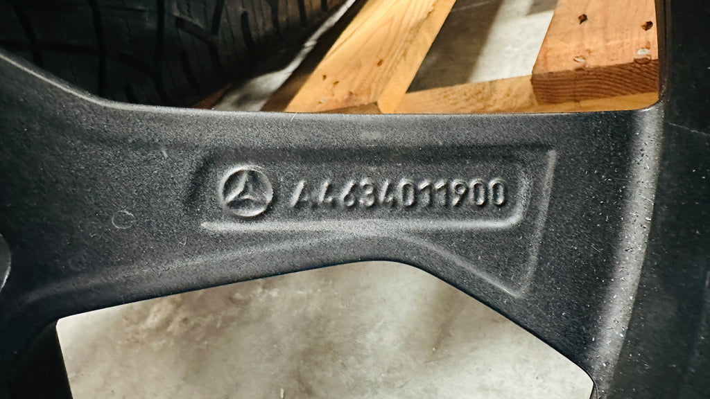 21" Mercedes G63 AMG OEM Wheels New with Tires Black (Set of 4)