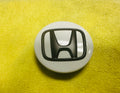 Honda Wheels Center Caps OEM Black on White 69mm Part# 44742 (Set of 4)