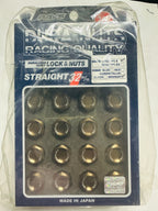 RAYS DURA-NUT L32 Straight Type 12×1.50 Bronze