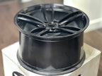 TechArt Formula IV 21"× 12" J OT 57 BLACK Light Alloy Wheel for Porsche 991 | 991.2 (1 wheel only)
