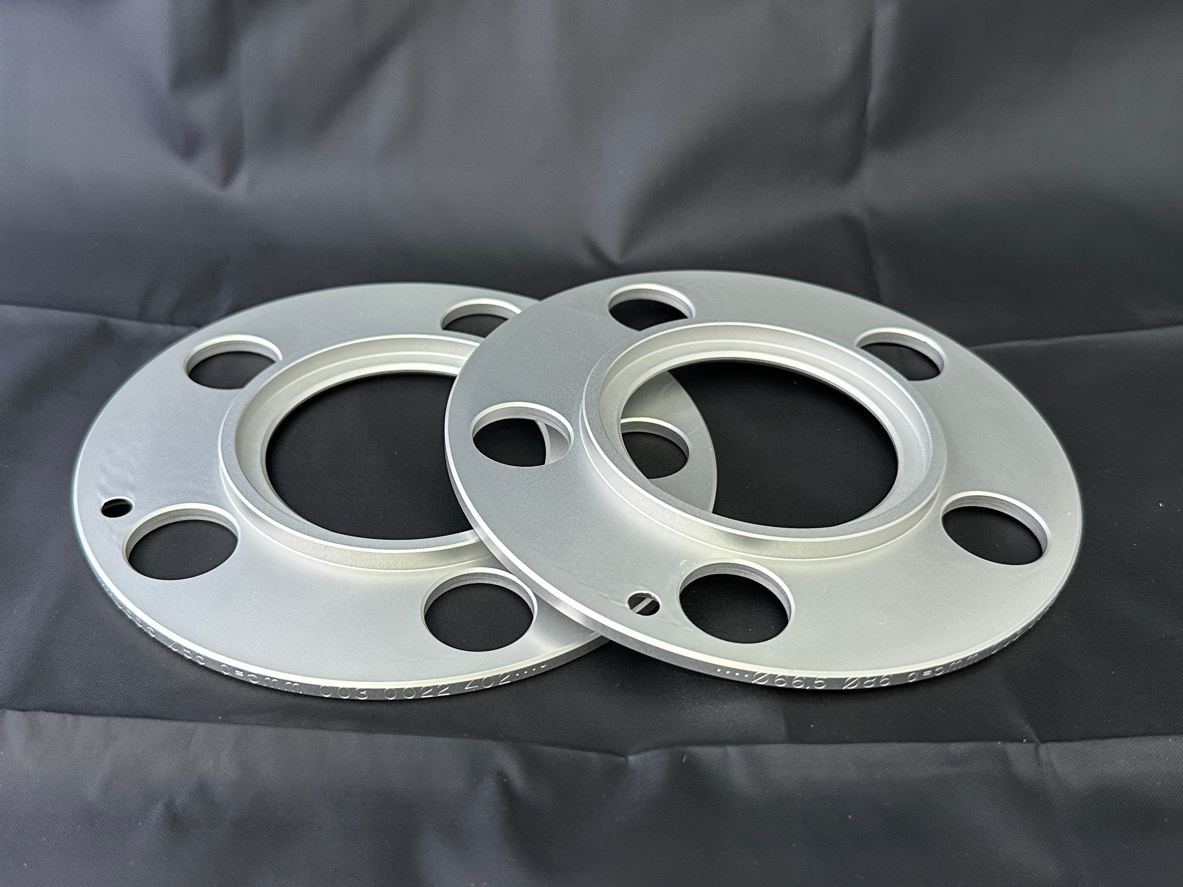 BRABUS Wheel Spacers 5 mm, OD 86 mm To 66.56 mm Hub centric (2 Pcs)