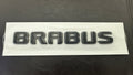 BRAND NEW ORIGINAL BRABUS TRUNK LOGO BADGE EMBLEM IN Matte Black Made By Brabus