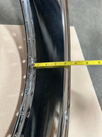 26” × 4” OUTER Reverse Lip Chrome 40 Holes