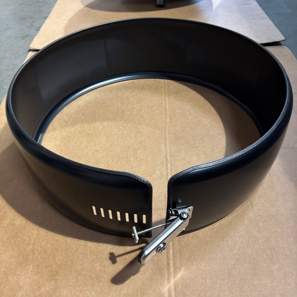 Mercedes Benz G-Wagon Spare Tire Cover Grey Metallic And Matte Black Tire Ring OEM W463