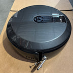 Mercedes Benz G-Wagon Spare Tire Cover Grey Metallic And Matte Black Tire Ring OEM W463