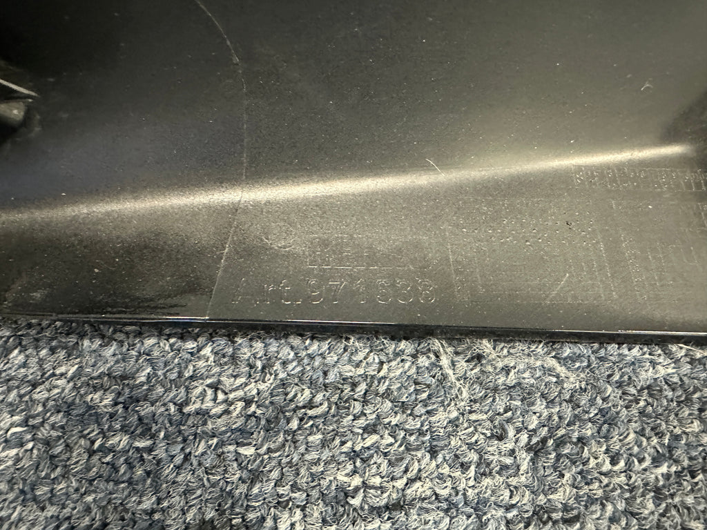 Mercedes Benz W213 E53 AMG Bumper Diffuser A2138855205 Black With Carbon Trim