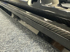 Mercedes Benz W213 E53 AMG Bumper Diffuser A2138855205 Black With Carbon Trim