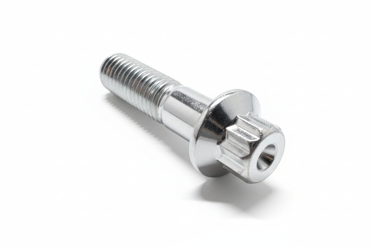 M8 × 1.25 Chrome Assembly Bolts 8mm For 2-Piece and 3-Piece Wheels
