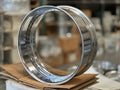 22 X 9 BARREL (2 Pc) Reverse with 2.5” lip Chrome Finish 40 Holes US
