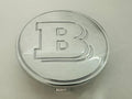 “NEW”BRABUS Wheels Center Cap Chrome Genuine Dimension 75 MM Brabus Logo Genuine (4pcs)