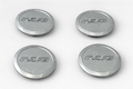 4× Volk Racing Rays ZE40/TE37ULTRA Center Cap STD Low O-Ring Type Chrome