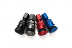 RAYS Valve Stems for TE37 (Set of 4) Choose from: Black / Silver / Red / Blue