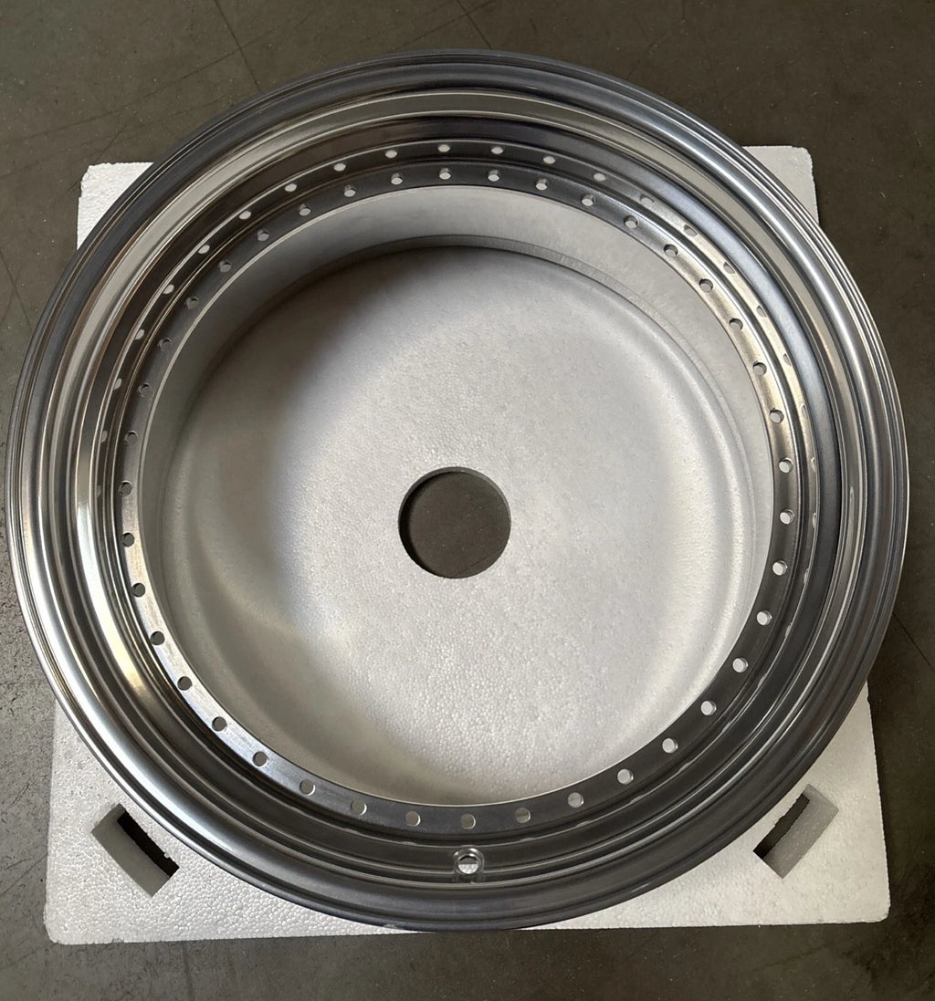 20" Step Barrel with 2.75" Lip Flow Form, 40 Holes US. Standard for 2-Piece Wheel, RAW or Polished