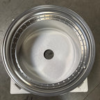 22" Step Barrel with 2.25" or 3.75" Lip Flow Form, 40 Holes US. Standard for 2-Piece Wheel, RAW or Polished