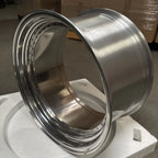21" Step Barrel with 2.75" Lip Flow Form, 40 Holes US. Standard for 2-Piece Wheel, RAW or Polished