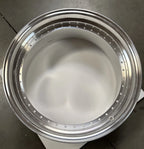 21" Step Barrel with 2.75" Lip Flow Form, 40 Holes US. Standard for 2-Piece Wheel, RAW or Polished