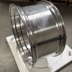 22" Step Barrel with 2.25" or 3.75" Lip Flow Form, 40 Holes US. Standard for 2-Piece Wheel, RAW or Polished
