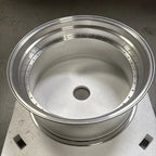 22" Step Barrel with 2.25" or 3.75" Lip Flow Form, 40 Holes US. Standard for 2-Piece Wheel, RAW or Polished