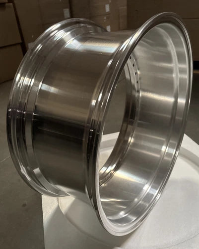 20" Step Barrel with 2.75" Lip Flow Form, 40 Holes US. Standard for 2-Piece Wheel, RAW or Polished